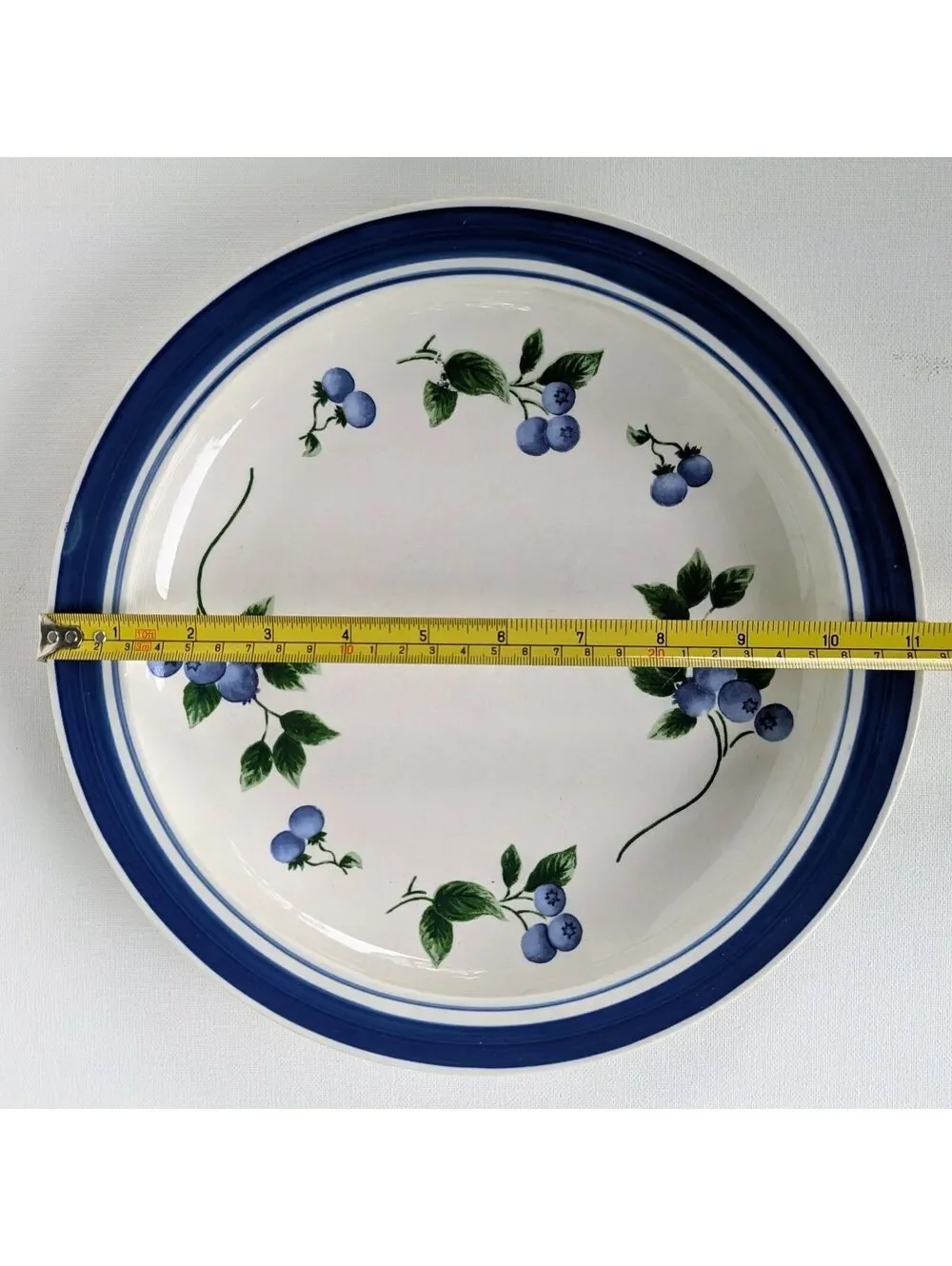 Vintage L.L. Bean Blueberry Dinner Plates, 11